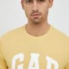 Ανδρικά Μπλουζάκια Βαμβακερό μπλουζάκι GAP κίτρινο -Gap Κατάστημα unnamed file 1001