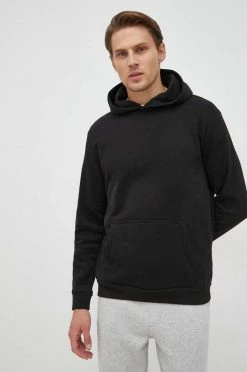 Ανδρικά Χωρίς φερμουάρ Μπλούζα GAP μαύρο, με κουκούλα