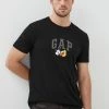 Ανδρικά Μπλουζάκια Βαμβακερό μπλουζάκι GAP Mickey Mouse μαύρο -Gap Κατάστημα unnamed file 1035