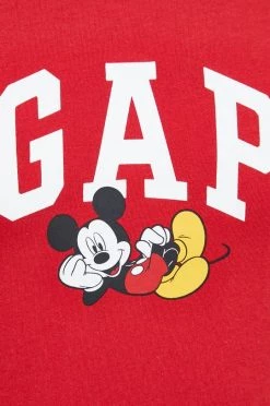 Ανδρικά Μπλουζάκια Βαμβακερό μπλουζάκι GAP Mickey Mouse κόκκινο -Gap Κατάστημα unnamed file 1046