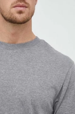 Ανδρικά Μακρυμάνικα Βαμβακερή μπλούζα με μακριά μανίκια GAP γκρι -Gap Κατάστημα unnamed file 1089