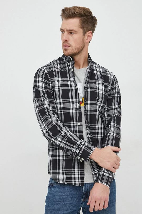 Ανδρικά Πουκάμισα Πουκάμισο GAP μαύρο, 3 Ανδρικά Πουκάμισα Πουκάμισο GAP μαύρο,