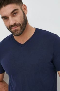 Ανδρικά Μπλουζάκια Βαμβακερό μπλουζάκι GAP ναυτικό μπλε -Gap Κατάστημα unnamed file 1129