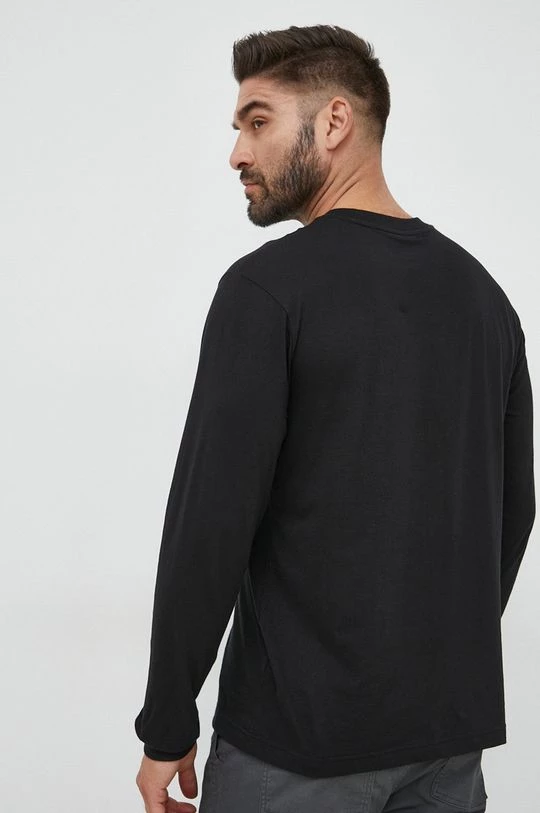 Ανδρικά Μακρυμάνικα Βαμβακερή μπλούζα με μακριά μανίκια GAP μαύρο 5 Ανδρικά Μακρυμάνικα Βαμβακερή μπλούζα με μακριά μανίκια GAP μαύρο - Image 3