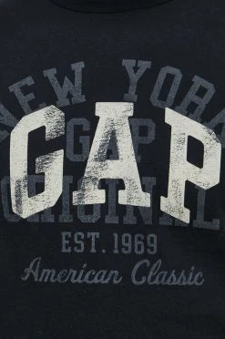 Ανδρικά Μπλουζάκια Βαμβακερό μπλουζάκι GAP μαύρο -Gap Κατάστημα unnamed file 1141