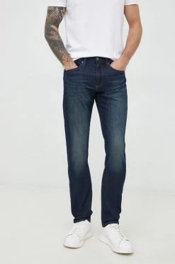 Ανδρικά Slim και Skinny Τζιν παντελονι GAP σκούρο μπλε