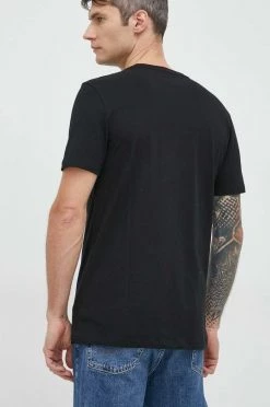 Ανδρικά Μπλουζάκια Βαμβακερό μπλουζάκι GAP μαύρο -Gap Κατάστημα unnamed file 1182