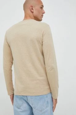 Ανδρικά Μακρυμάνικα Longsleeve GAP μπεζ -Gap Κατάστημα unnamed file 1192