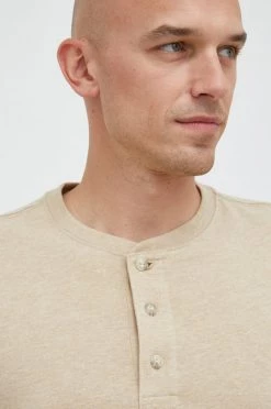 Ανδρικά Μακρυμάνικα Longsleeve GAP μπεζ -Gap Κατάστημα unnamed file 1193