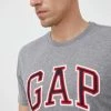 Ανδρικά Μπλουζάκια Βαμβακερό μπλουζάκι GAP γκρι