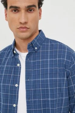 Ανδρικά Πουκάμισα Πουκάμισο GAP ναυτικό μπλε, -Gap Κατάστημα unnamed file 1297