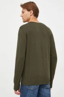 Ανδρικά Χωρίς φερμουάρ Βαμβακερό πουλόβερ GAP χρώμα: πράσινο, -Gap Κατάστημα unnamed file 1309