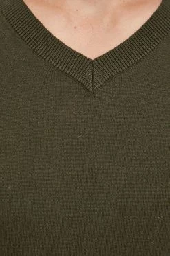 Ανδρικά Χωρίς φερμουάρ Βαμβακερό πουλόβερ GAP χρώμα: πράσινο, -Gap Κατάστημα unnamed file 1312