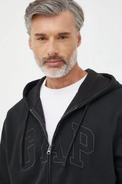Ανδρικά Με φερμουάρ Μπλούζα GAP μαύρο -Gap Κατάστημα unnamed file 1321