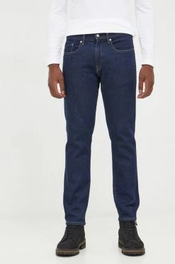 Ανδρικά Slim και Skinny Τζιν παντελονι GAP σκούρο μπλε