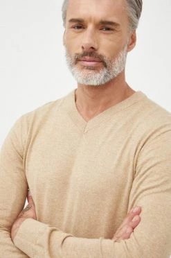 Ανδρικά Χωρίς φερμουάρ Βαμβακερό πουλόβερ GAP χρώμα: μπεζ, 10 Ανδρικά Χωρίς φερμουάρ Βαμβακερό πουλόβερ GAP χρώμα: μπεζ, -Gap Κατάστημα unnamed file 1339