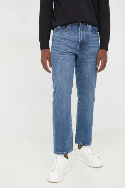 Ανδρικά Straight και Regular Τζιν παντελονι GAP ανοιχτό μπλε