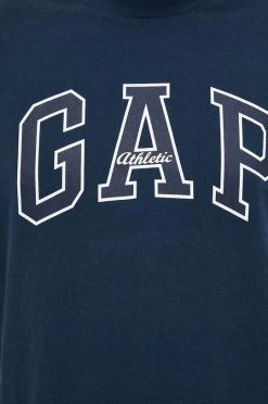 Ανδρικά Μπλουζάκια Βαμβακερό μπλουζάκι GAP ναυτικό μπλε -Gap Κατάστημα unnamed file 1365