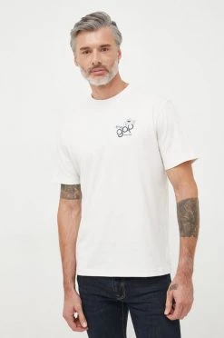 Ανδρικά Μπλουζάκια Βαμβακερό μπλουζάκι GAP μπεζ -Gap Κατάστημα unnamed file 1387