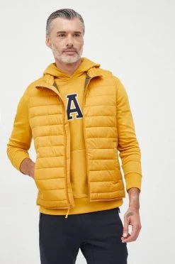Ανδρικά Γιλέκα Αμάνικο μπουφάν GAP κίτρινο