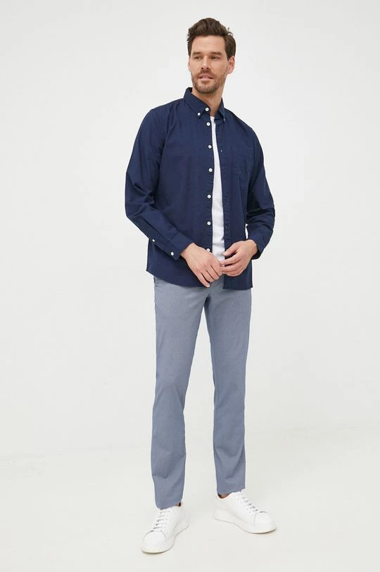 Ανδρικά Πουκάμισα Πουκάμισο GAP ναυτικό μπλε, 5 Ανδρικά Πουκάμισα Πουκάμισο GAP ναυτικό μπλε, - Image 3