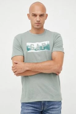 Ανδρικά Μπλουζάκια Μπλουζάκι GAP πράσινο -Gap Κατάστημα unnamed file 1413