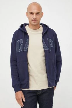 Ανδρικά Με φερμουάρ Μπλούζα GAP ναυτικό μπλε, -Gap Κατάστημα unnamed file 1425