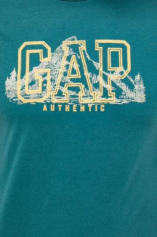 Ανδρικά Μπλουζάκια Βαμβακερό μπλουζάκι GAP πράσινο 7 Ανδρικά Μπλουζάκια Βαμβακερό μπλουζάκι GAP πράσινο - Image 5