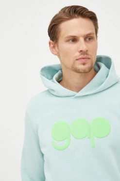 Ανδρικά Χωρίς φερμουάρ Μπλούζα GAP τιρκουάζ, -Gap Κατάστημα unnamed file 1444