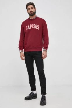 Ανδρικά Χωρίς φερμουάρ Μπλούζα GAP χρώμα: καφέ -Gap Κατάστημα unnamed file 1489