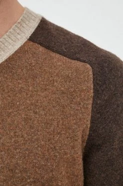 Ανδρικά Χωρίς φερμουάρ Πουλόβερ με προσθήκη μαλλιού GAP χρώμα: καφέ, -Gap Κατάστημα unnamed file 150