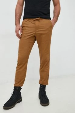 Ανδρικά Υφασμάτινα Παντελόνι GAP καφέ