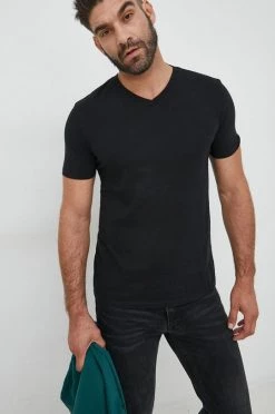 Ανδρικά Μπλουζάκια Βαμβακερό μπλουζάκι GAP μαύρο -Gap Κατάστημα unnamed file 1559