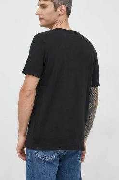 Ανδρικά Μπλουζάκια Βαμβακερό μπλουζάκι GAP μαύρο -Gap Κατάστημα unnamed file 1587