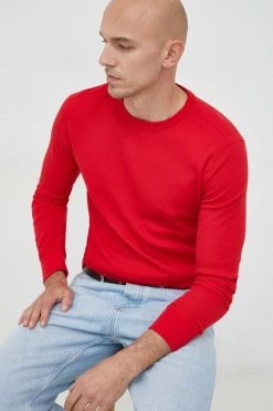 Ανδρικά Μακρυμάνικα Longsleeve GAP κόκκινο