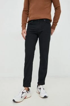 Ανδρικά Straight και Regular Τζιν παντελονι GAP μαύρο