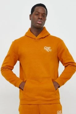 Ανδρικά Χωρίς φερμουάρ Μπλούζα GAP καφέ, με κουκούλα -Gap Κατάστημα unnamed file 163