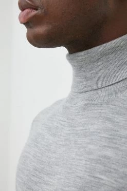 Ανδρικά Χωρίς φερμουάρ Μάλλινο πουλόβερ GAP χρώμα: γκρι, -Gap Κατάστημα unnamed file 1637