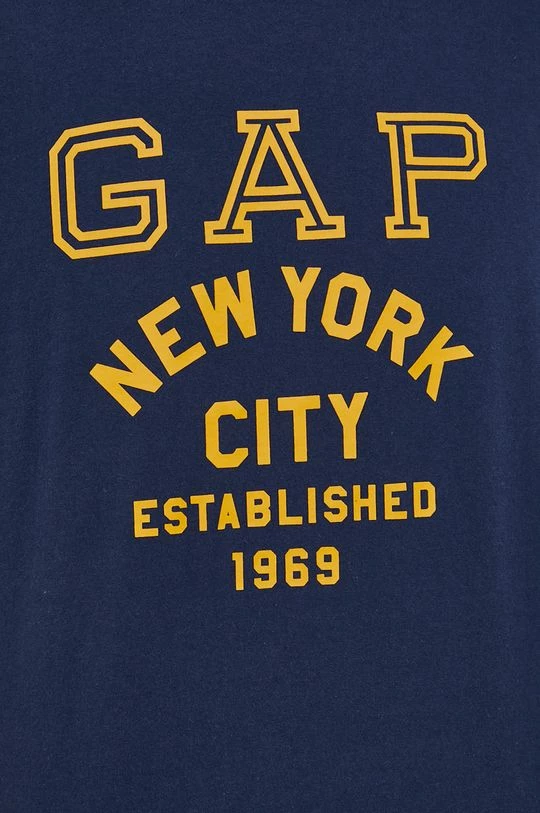 Ανδρικά Μπλουζάκια Βαμβακερό μπλουζάκι GAP ναυτικό μπλε 7 Ανδρικά Μπλουζάκια Βαμβακερό μπλουζάκι GAP ναυτικό μπλε - Image 5