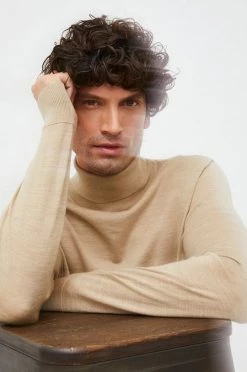 Ανδρικά Χωρίς φερμουάρ Μάλλινο πουλόβερ GAP χρώμα: μπεζ, -Gap Κατάστημα unnamed file 1656