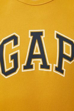 Ανδρικά Μακρυμάνικα Longsleeve GAP χρυσαφί -Gap Κατάστημα unnamed file 1682