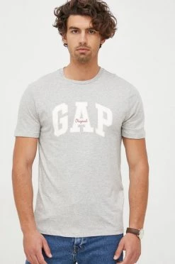 Ανδρικά Μπλουζάκια Βαμβακερό μπλουζάκι GAP ναυτικό μπλε -Gap Κατάστημα unnamed file 1689