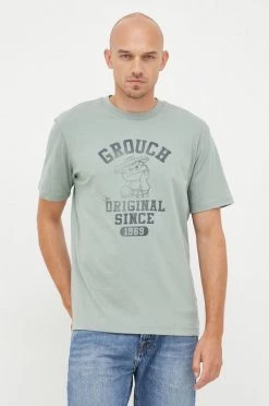 Ανδρικά Μπλουζάκια Βαμβακερό μπλουζάκι GAP πράσινο