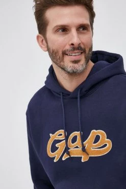 Ανδρικά Χωρίς φερμουάρ Μπλούζα GAP χρώμα: ναυτικό μπλε -Gap Κατάστημα unnamed file 17