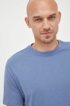 Ανδρικά Μπλουζάκια Βαμβακερό μπλουζάκι GAP μπλε -Gap Κατάστημα unnamed file 1702