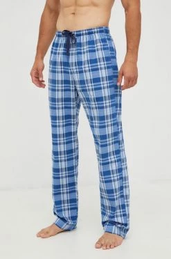 Ανδρικά Πιζάμα Βαμβακερό παντελόνι πιτζάμα GAP μοβ