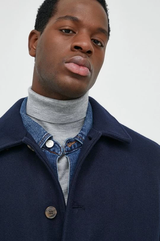 Ανδρικά Παλτά Παλτό από μείγμα μαλλιού GAP ναυτικό μπλε 6 Ανδρικά Παλτά Παλτό από μείγμα μαλλιού GAP ναυτικό μπλε - Image 4