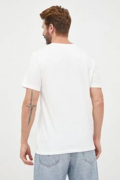 Ανδρικά Μπλουζάκια Βαμβακερό μπλουζάκι GAP μπεζ -Gap Κατάστημα unnamed file 1743