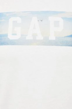 Ανδρικά Μπλουζάκια Βαμβακερό μπλουζάκι GAP μπεζ -Gap Κατάστημα unnamed file 1745