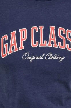 Ανδρικά Μπλουζάκια Βαμβακερό μπλουζάκι GAP ναυτικό μπλε -Gap Κατάστημα unnamed file 1750